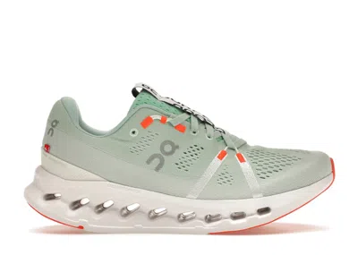 Pre-owned On Running Cloudsurfer (women's) Sneakers In Creek/white