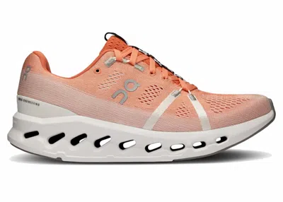 Pre-owned On Running Cloudsurfer (women's) Sneakers In Flame/white