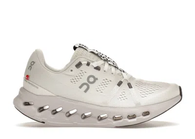Pre-owned On Running Cloudsurfer (women's) Sneakers In White/frost