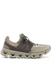 On Running Laced Sneakers In Green