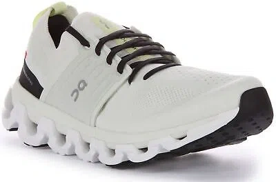 Pre-owned On Running Cloudswift 3 Mens White Black Size Us 6 - 13
