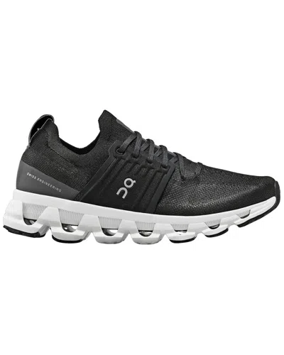 On Running Cloudswift 3 Low-top Trainers In Black