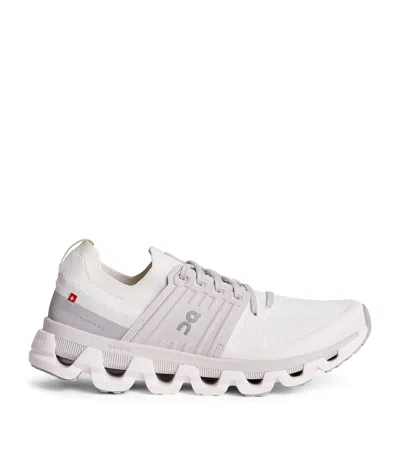 On Running Cloudswift 3 White Frost Trainers In White Fabric