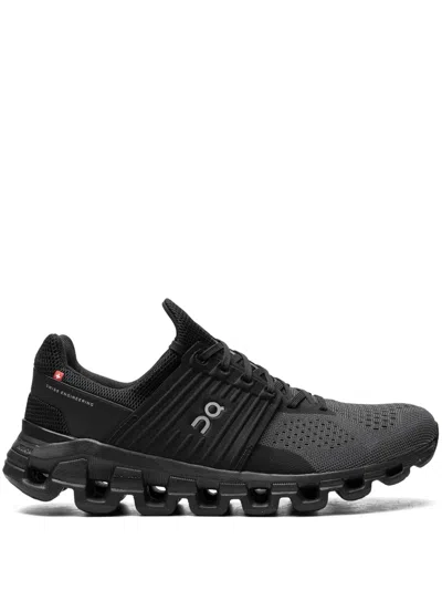 On Running Cloudswift Running Sneakers In Black