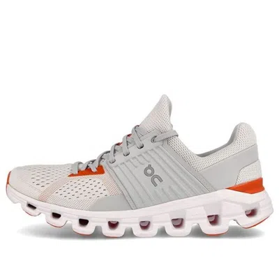 On Running Cloudswift 'white Flame Orange'