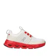 On White/red Kids' Cloudswift Mesh Trainers Eur 29 / 11 Uk In White