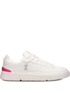 On Running Cloudtec Pink-detail Sneakers In White