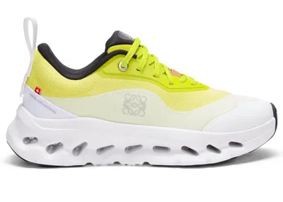 Pre-owned On Running Cloudtilt 2 Loewe (women's) Sneakers In Ne Yellow/white In Multi