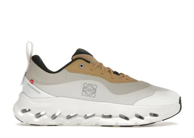 Pre-owned On Running Cloudtilt 2 Loewe (women's) Sneakers In Tan/white