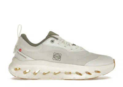 Pre-owned On Running Cloudtilt 2 Loewe (women's) Sneakers In White/khaki