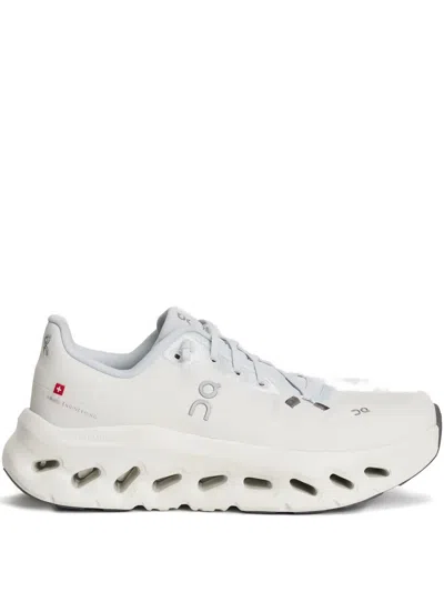 On Running Cloudtilt Lace-up Sneakers In White