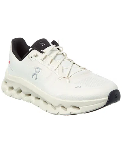 On Mens Cloudtilt Cushied-sole Mesh Low-top Trainers Pearl Ic In Pearl Ice