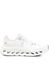 On Running Cloudtilt Sneakers With Lace-up Upper And Cloudtech Sole In White
