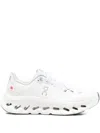 On Running Cloudtilt Sneakers With Lace-up Upper And Cloudtech Sole In White