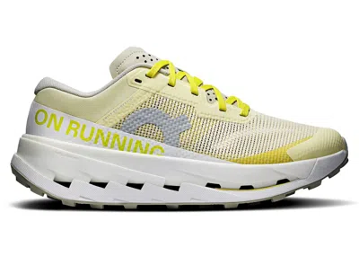 Pre-owned On Running Cloudultra 3 (women's) Sneakers In Lychee/lime