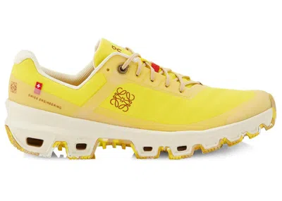 Pre-owned On Running Cloudventure Loewe (women's) Sneakers In Pale Yellow