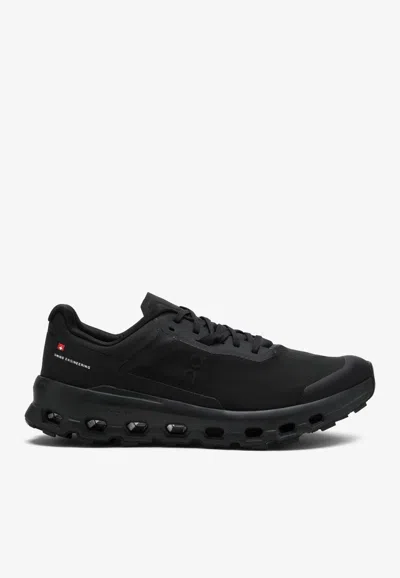 On Running Cloudvista 2 Lace-up Sneakers In Black