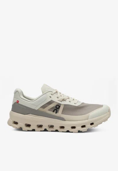 On Running Cloudvista 2 Lace-up Sneakers In Cream