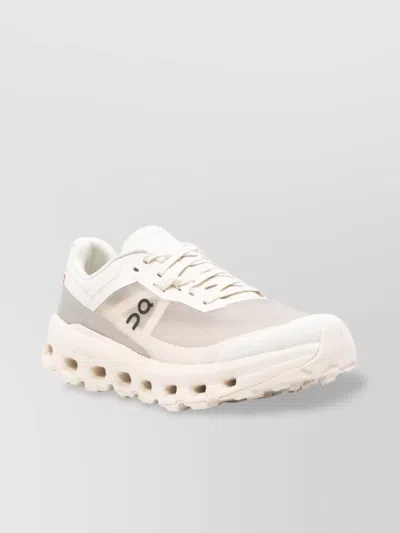 On Running Cloudvista 2 Sneakers Featuring Round Toe In Beige