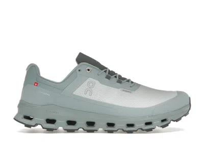 Pre-owned On Running Cloudvista Waterproof (women's) Sneakers In Glacier/cobble
