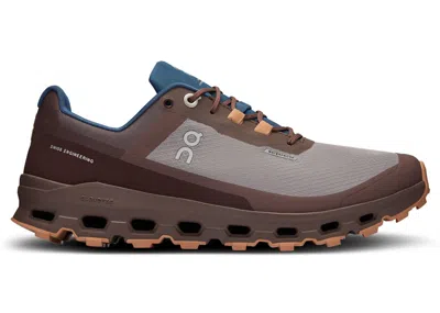Pre-owned On Running Cloudvista Waterproof (women's) Sneakers In Zinc/grape In Multi