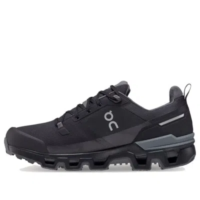 On Running Cloudwander Waterproof 'black Eclipse'