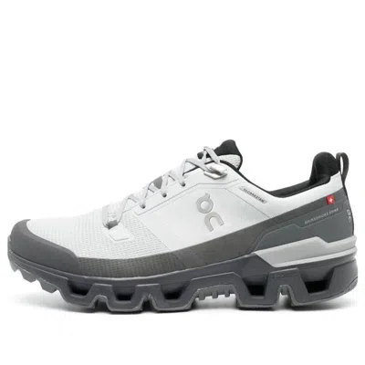 On Running Cloudwander Waterproof 'glacier Eclipse Grey Black'