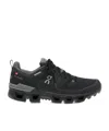 On Running Cloudwander Waterproof Hiking Sneakers In Black