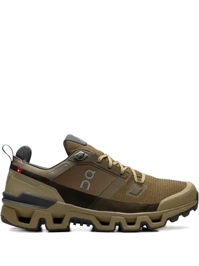 On Running Cloudwander Waterproof "hunter/safari" Sneakers