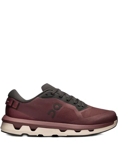 On Running Cloudzone "mulberry / Black" Sneakers In Red