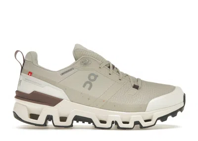 Pre-owned On Running Cloundwander Waterproof (women's) Sneakers In Sand/ivory