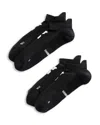 On Core Run Low Cott-blend Socks In Black