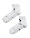 On Running Core Run Mid Socks, Pack Of 2 In White