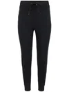 On Running Drawstring-fastening Track Pants In Black