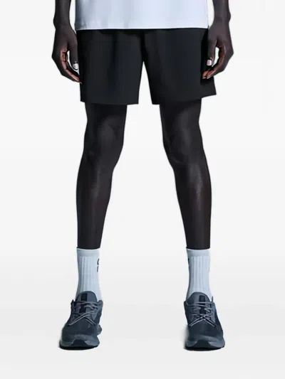 On Running Focus Drawstring Shorts In Black