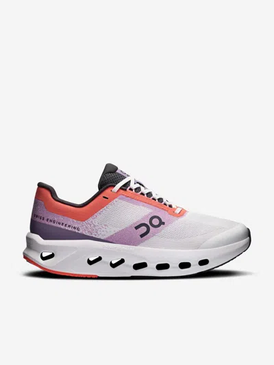 On Kids'  Running Girls Cloudsurfer Trainers In Pink