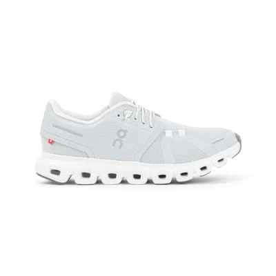 ON ON RUNNING GLACIER WHITE CLOUD 6 SNEAKERS
