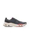 On Running Gray Cloudpulse Sneakers In Black