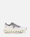On Running Grey Lace Up Sneakers In White