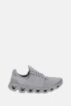 On Running Grey Lace Up Sneakers In Gray