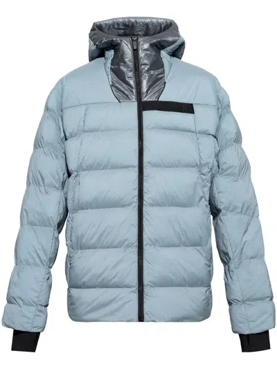 On Running Hooded Padded Jacket In Light Blue