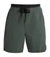 On Running Hybrid Shorts In Grey