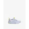 On Running Lilac Kids' Cloud Leap Woven Trainers Eur 34 / 2 Uk In Multi
