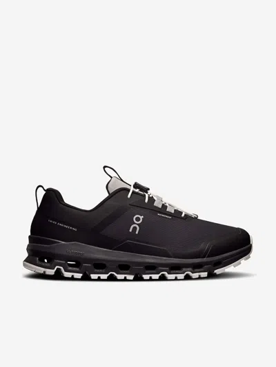 On Running Kids Cloudhero Waterproof Trainers In Black