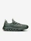 On Running Kids Cloudleap Trainers In Green