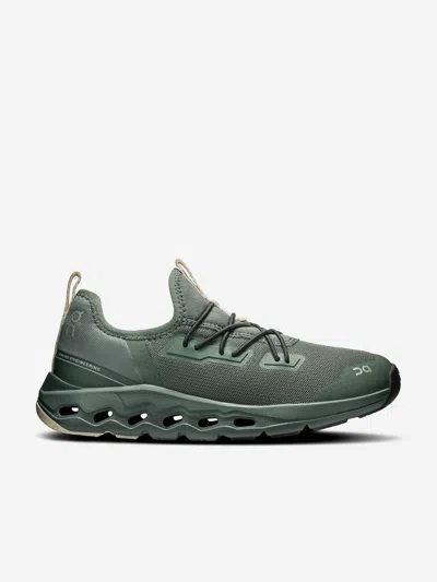 On Running Kids Cloudleap Trainers In Green