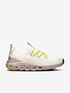 On Running Kids Cloudleap Trainers In White