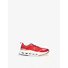 On Running Cloudnova Youth Sneakers In Red