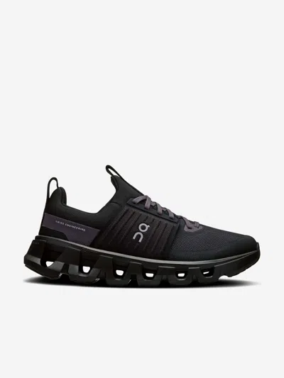 On Running Kids Cloudswift Trainers In Black