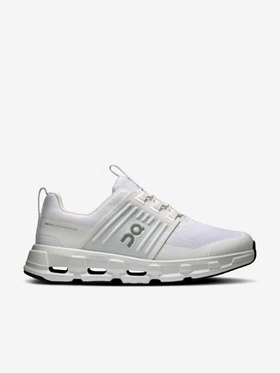 On Running Kids Cloudswift Trainers In White
